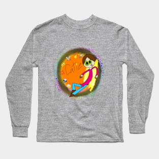 Catie Promo Design Long Sleeve T-Shirt